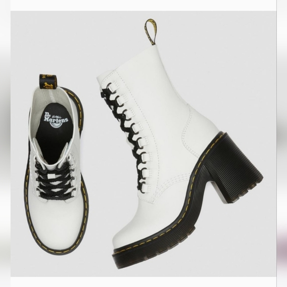 Doc Martens Chesney Combat Boots - Picture 5 of 9